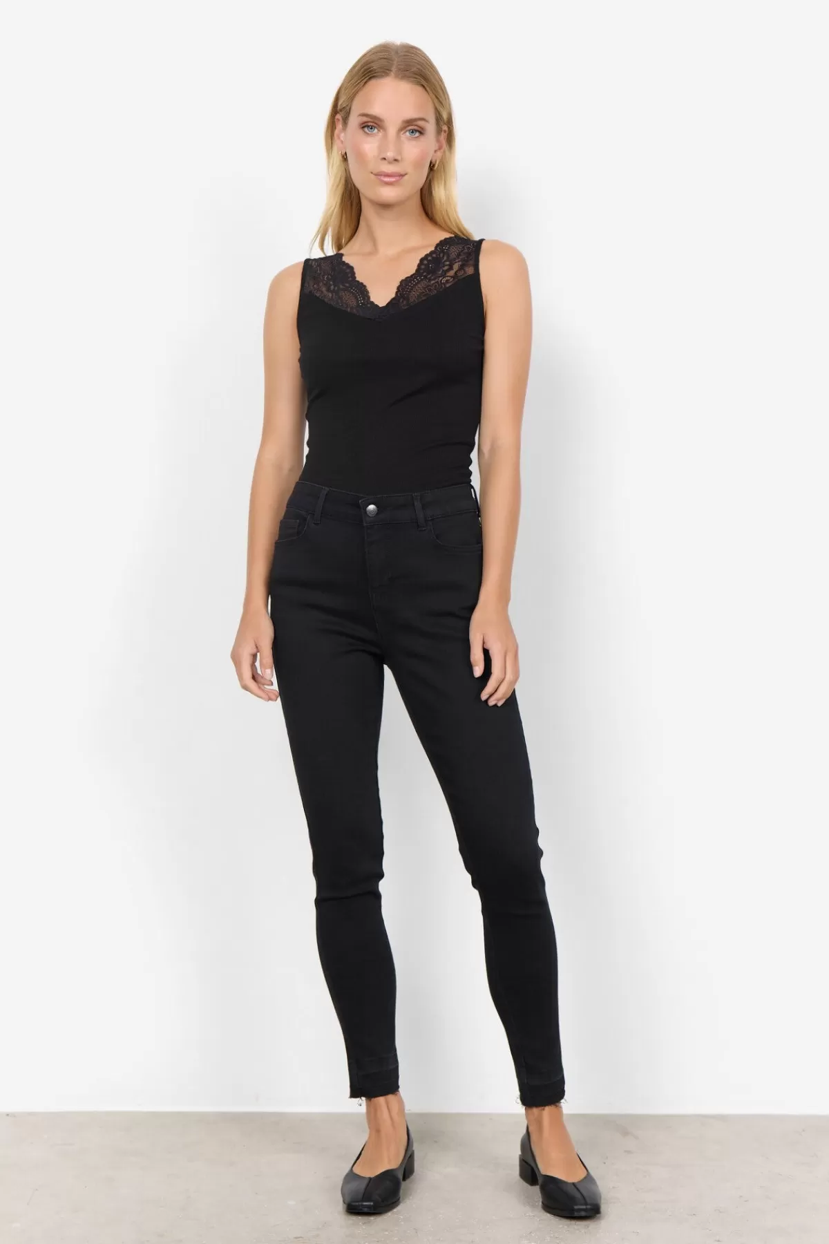 Soyaconcept T-Shirts And Tops-SC-RYAN 31 Top Black