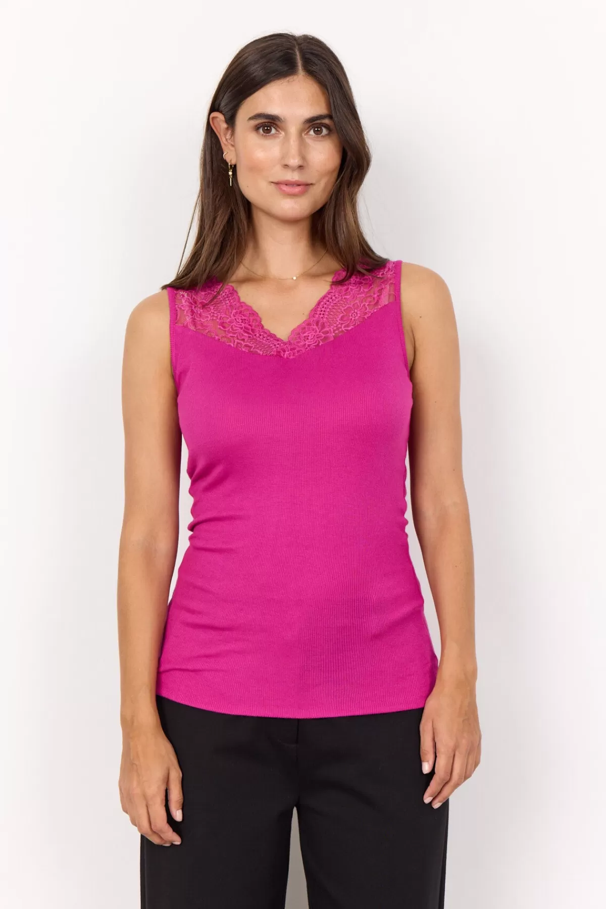 Soyaconcept T-Shirts And Tops-SC-RYAN 31 Top Pink