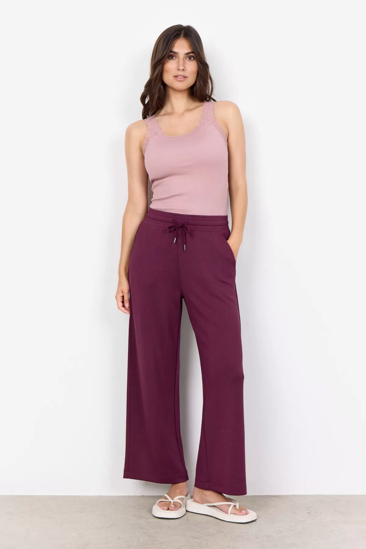 Soyaconcept T-Shirts And Tops-SC-SARONA 1 Top Rose