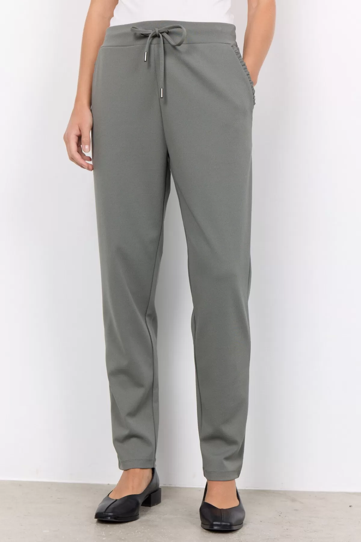 Soyaconcept Pants-SC-SIHAM 1 Pants Dusty green