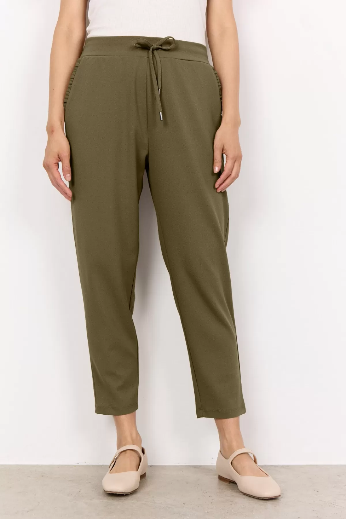 Soyaconcept Pants-SC-SIHAM 2 Pants Olive