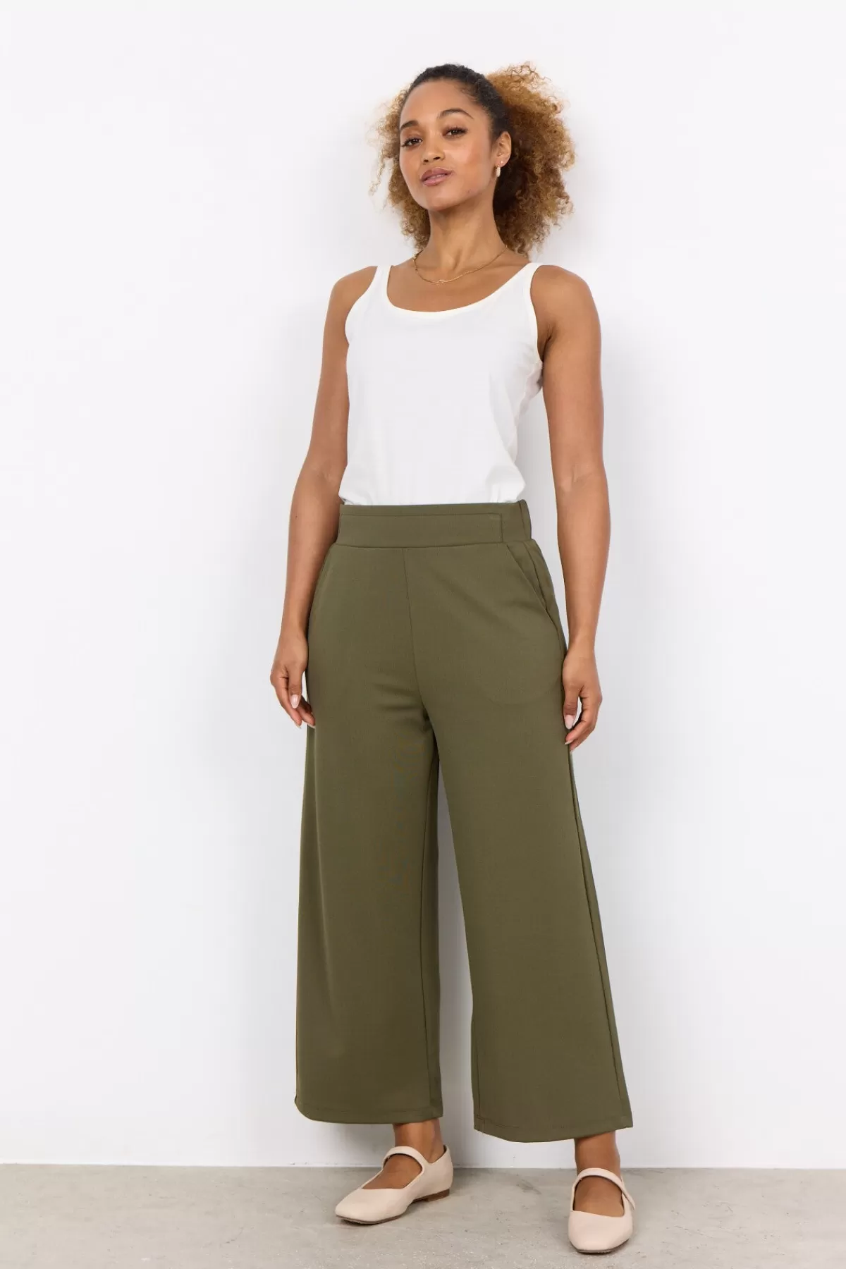 Soyaconcept Pants-SC-SIHAM 36 Pants Olive