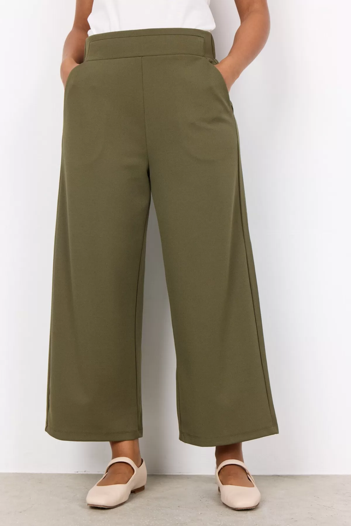 Soyaconcept Pants-SC-SIHAM 36 Pants Olive