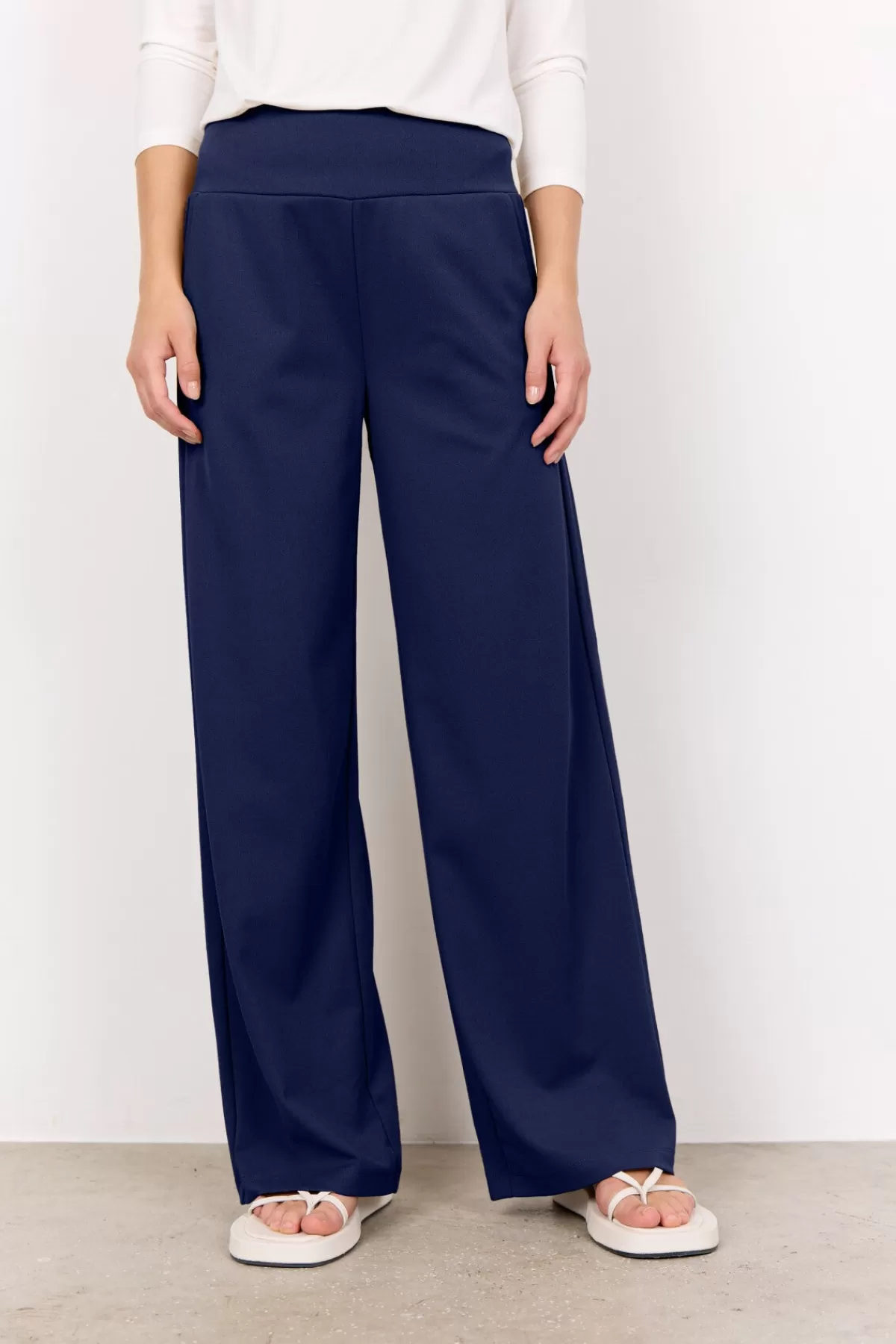 Soyaconcept Pants-SC-SIHAM 48 Pants Dark blue