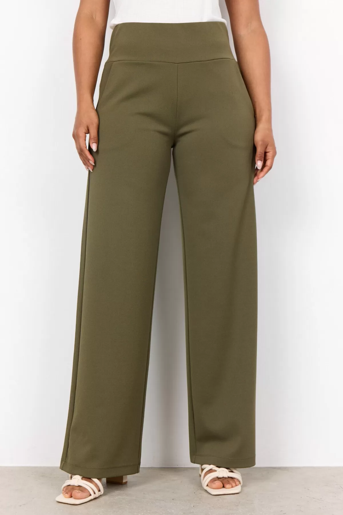 Soyaconcept Pants-SC-SIHAM 48 Pants Olive