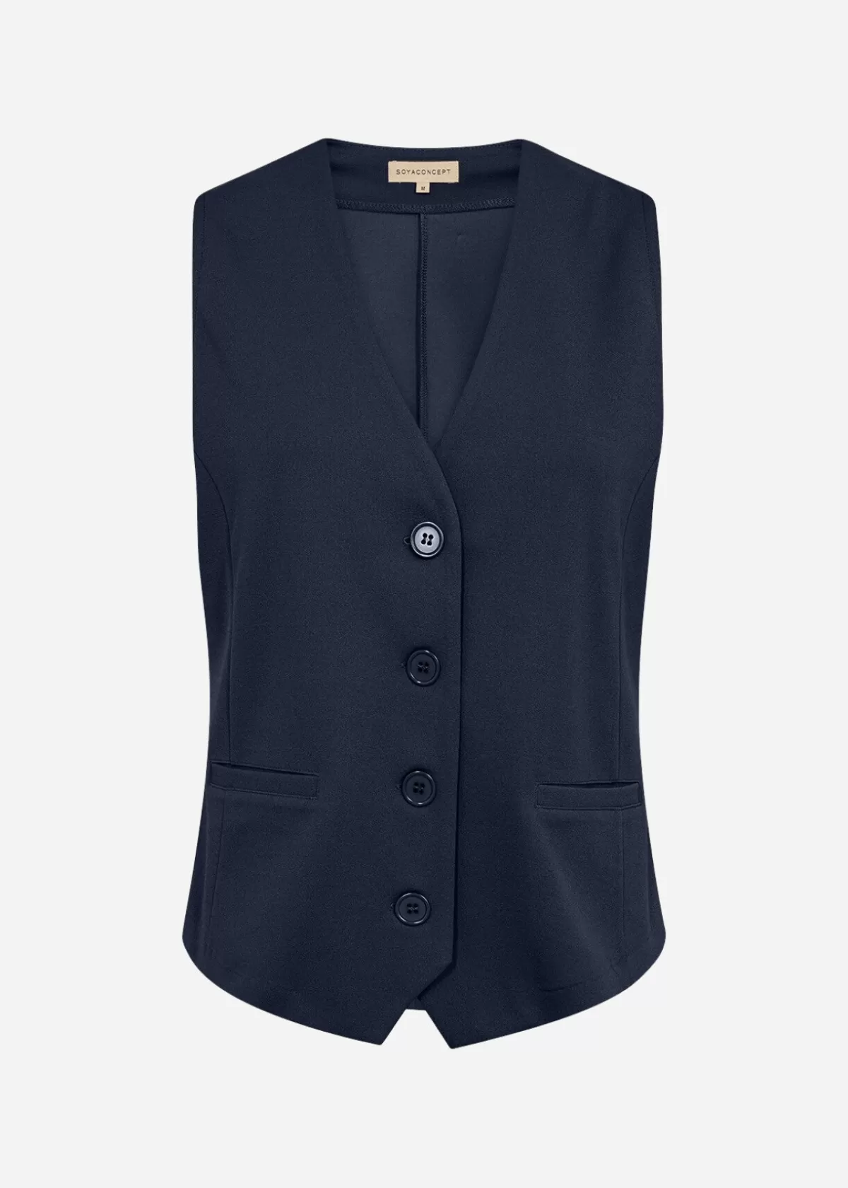Soyaconcept T-Shirts And Tops-SC-SIHAM 78 Waistcoat Navy