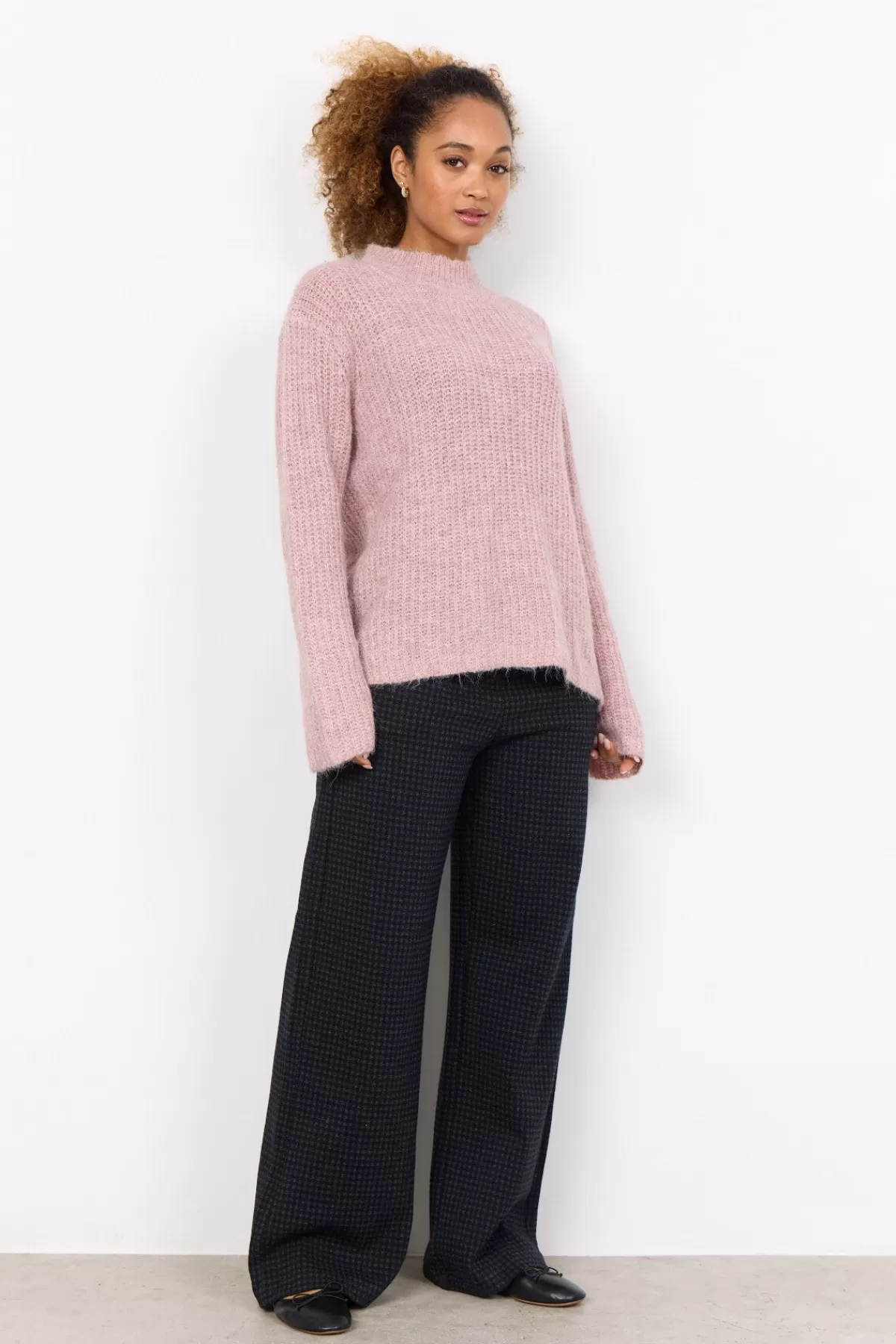 Soyaconcept Knitwear-SC-TORINO 8 Pullover Rose