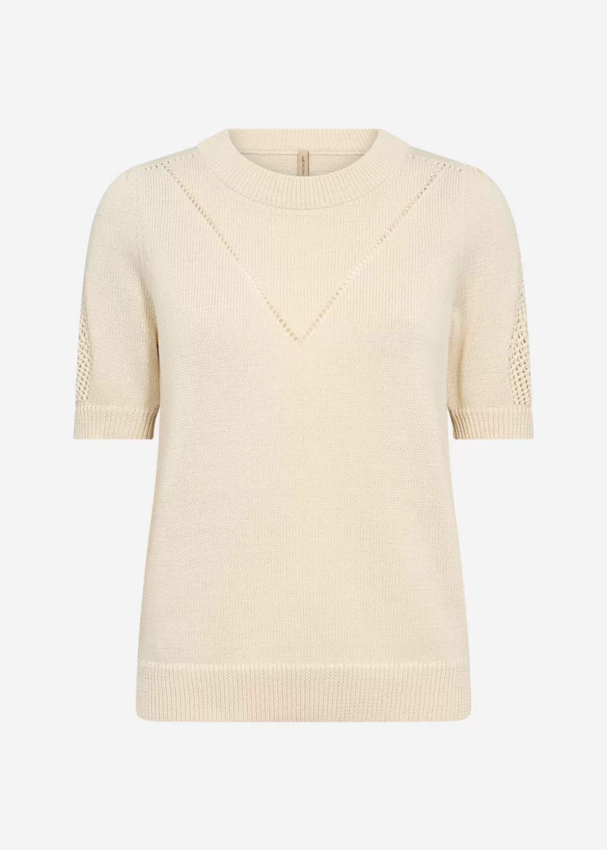 Soyaconcept T-Shirts And Tops | Knitwear-SC-TRICIA 15 T-shirt Cream
