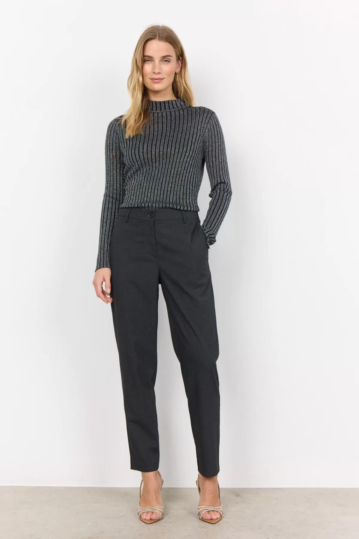 Soyaconcept Knitwear-SC-VIOLETTA 1 Pullover Black
