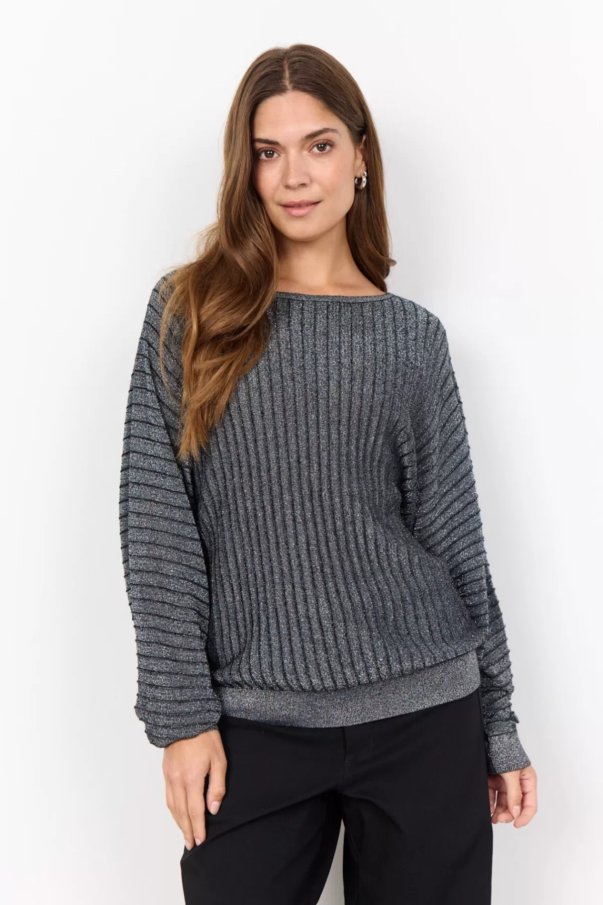 Soyaconcept Knitwear-SC-VIOLETTA 2 Pullover Black
