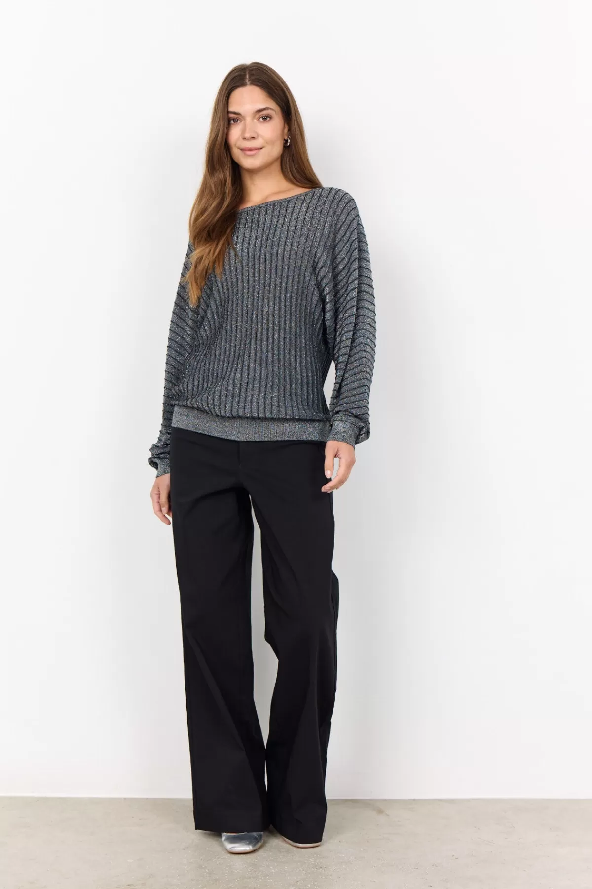 Soyaconcept Knitwear-SC-VIOLETTA 2 Pullover Black