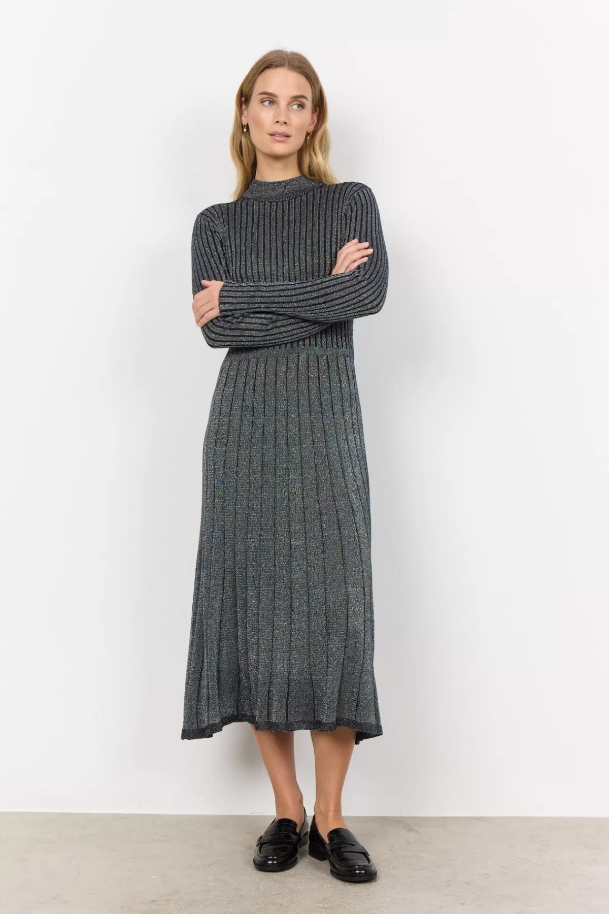 Soyaconcept Dresses-SC-VIOLETTA 3 Dress Black